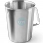 Jarra Medidora en Acero inoxidable, 2 Litros, Ø 15 cm, Altura 17 cm, Lacor