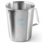 Jarra Medidora en Acero inoxidable, 1 Litro, Ø 11,5 cm, Altura 13 cm, Lacor
