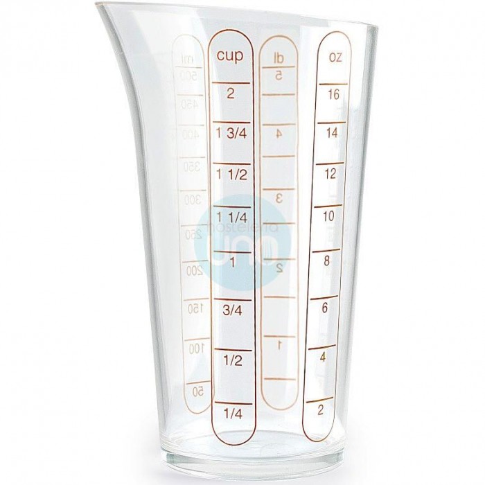 Vaso Medidor de Plástico, 1 Litro, Ø 10,5 cm, Altura 19 cm, Lacor Basic Vaso Medidor de Plástico, 1 Litro, Ø 10,5 cm, Altura 19 cm, Lacor Basic