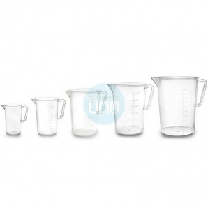 Jarra Medidora de Polipropileno, 1 Litro, Ø 12 cm, Altura 17 cm, con Asa, PRO Lacor