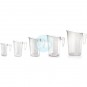Set 5 Jarras Medidoras, 0,5, 1, 2, 3 y 5 Litros, Polipropileno, Apilables, con Asa, PRO Lacor