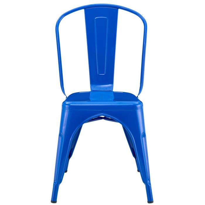5 Sillas tol ek limited, acero, azul - 5 unidades