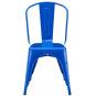 5 Sillas tol ek limited, acero, azul - 5 unidades