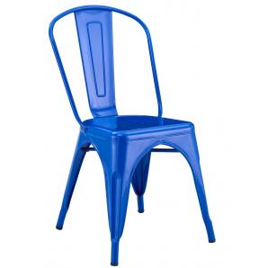 5 Sillas tol ek limited, acero, azul - 5 unidades