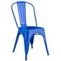 5 Sillas tol ek limited, acero, azul - 5 unidades