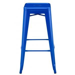 5 Taburetes tol ek limited, acero, azul - 5 unidades