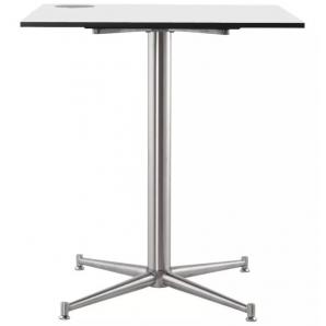 2 Bases de mesa paudy, acero inoxidable, base de 63 x 63 cms, altura 72 cms - 2 unidades