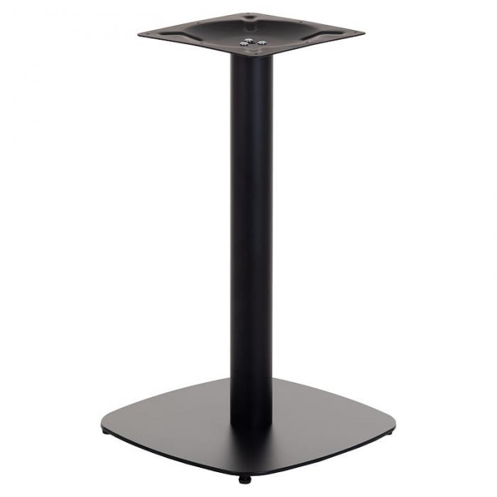 2 Bases de mesa mautes 72, negra, base de 45 x 45 cms, altura 72 cms - 2 unidades