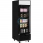 Congelador Expositor Negro, 500 Litros, Fondo 80 cm, Ancho 69 cm, Ruedas, Ventilado, Tefcold