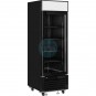Congelador Expositor Negro, 500 Litros, Fondo 80 cm, Ancho 69 cm, Ruedas, Ventilado, Tefcold