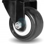 Congelador Expositor Negro, 500 Litros, Fondo 80 cm, Ancho 69 cm, Ruedas, Ventilado, Tefcold