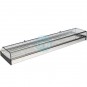 Vitrina Tapas Refrigerada, Motor Externo, 1,5 Metros, 3 Parrillas, Cristal Recto, Puertas Abatibles, LED, VG150RINOX