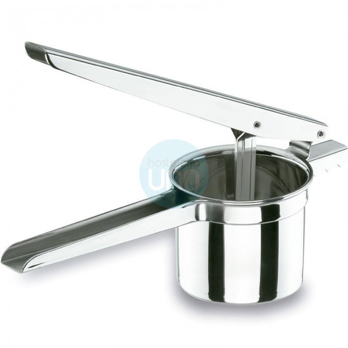 Prensador de Patatas con Depósito en Acero inoxidable, ideal Puré de Patata, Tomate, Calabaza, Plátano, Press Lacor Prensador de Patatas con Depósito en Acero inoxidable, ideal Puré de Patata, Tomate, Calabaza, Plátano, Press Lacor