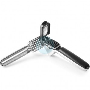 Prensador Triturador Cortador de Ajos en Cubos, Acero inoxidable, Lacor