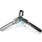 Prensador Triturador Cortador de Ajos en Cubos, Acero inoxidable, Lacor