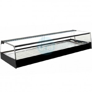 Vitrina Tapas Refrigerada, Motor Externo, 2 Metros, 4 Parrillas, Cristal Recto, Puertas Correderas, LED, VGT200