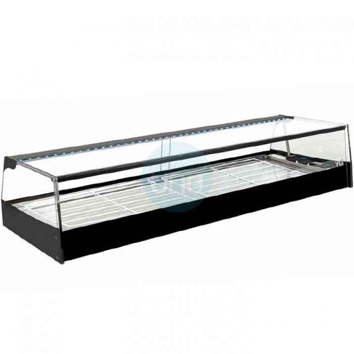 Vitrina Tapas Refrigerada, Motor Externo, 2 Metros, 4 Parrillas, Cristal Recto, Puertas Correderas, LED, VGT200 Vitrina Tapas Refrigerada, Motor Externo, 2 Metros, 4 Parrillas, Cristal Recto, Puertas Correderas, LED, VGT200
