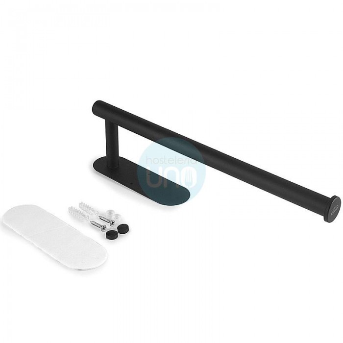 Portarrollos de Cocina Colgante, Acero inoxidable Negro Mate, Negro Black Lacor Portarrollos de Cocina Colgante, Acero inoxidable Negro Mate, Negro Black Lacor