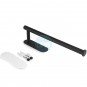 Portarrollos de Cocina Colgante, Acero inoxidable Negro Mate, Negro Black Lacor