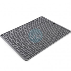 Alfombrilla Escurreplatos de Silicona, Antideslizante y Antibacteriana, 42x32 cm, Lacor
