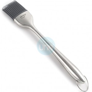 Pincel de Cocina de Silicona, Mango Acero inoxidable, Longitud 23 cm, Lacor