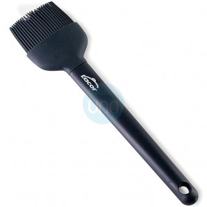 Pincel de Cocina de Silicona, Negro, Longitud 23 cm, Lacor