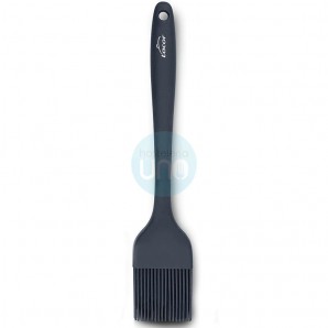 Pincel de Cocina de Silicona, Gris Oscuro, Longitud 27,5 cm, Lacor