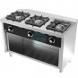 Cocina a Gas con Mueble, 3 Fuegos, 1,2 Metros Ancho, Fondo 60 cm, HR Fainca HRC3F600E