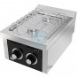 Cocina a Gas con Sobremesa, 2 Fuegos, 40 cm Ancho, Fondo 60 cm, HR Fainca HRCB2F600S