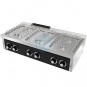 Cocina a Gas con Sobremesa, 6 Fuegos, 1,2 Metros Ancho, Fondo 60 cm, HR Fainca HRCB6F600S