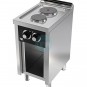 Cocina Eléctrica con Mueble, 2 Placas, 40 cm Ancho, Fondo 60 cm, HR Fainca HRCE2P600E