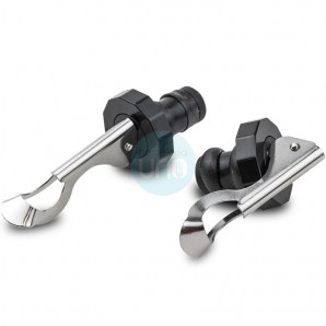 2 Tapones Herméticos de Acero inoxidable, Longitud 8 cm, Enología, Fricosmos - 2 unidades