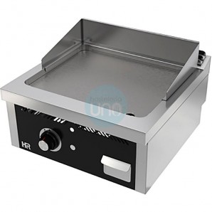 Frytop Acero Rectificado a Gas 60x60 cm, 1 Quemador, Sobremesa, HR Fainca HRFT6006S