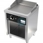 Frytop Acero Rectificado a Gas 60x60 cm, 1 Quemador, con Mueble, HR Fainca HRFT6006E