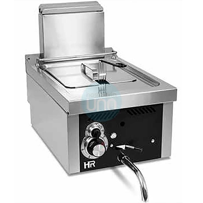 Freidora a Gas de Sobremesa, 1 Cuba de 8 Litros, Grifo Vaciado, HRG8L600S