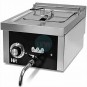 Freidora Eléctrica Trifásica, 10 Litros Cuba Simple, Grifo de Vaciado, HR Fainca HR10L8T600S