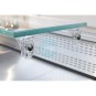 Vitrina Expositora Refrigerada Negra, 1,5 Metros Ancho, Fondo 97,3 cm, Frío Estático, CHVRE150