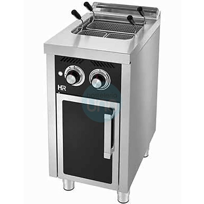 Cuece Pastas a Gas con Mueble, 25 Litros, Fondo 60 cm, HR Fainca HRG25L600E