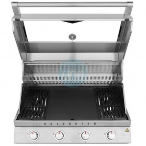 Barbacoa de Gas Encastrable 4 Quemadores Signature 7000 Classic 4B Beefeater