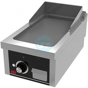 Frytop Acero Rectificado a Gas 40x75 cm, 1 Quemador, Sobremesa, Fondo 75 cm, HR Fainca FT7504S