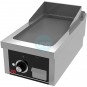 Frytop Acero Rectificado a Gas 40x75 cm, 1 Quemador, Sobremesa, Fondo 75 cm, HR Fainca FT7504S