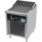 Frytop de Pie, Acero Rectificado a Gas, Placa 60x75 cm, 1 Quemador, Fondo 75 cm, HR Fainca FT7506E
