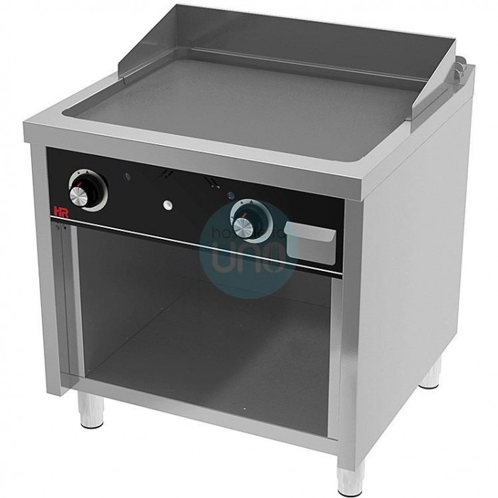 Frytop de Pie, Acero Rectificado a Gas, Placa 80x75 cm, 2 Quemadores, Fondo 75 cm, HR Fainca FT7508E Frytop de Pie, Acero Rectificado a Gas, Placa 80x75 cm, 2 Quemadores, Fondo 75 cm, HR Fainca FT7508E