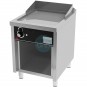 Frytop Cromo Duro a Gas, Placa 60x75 cm, 1 Quemador, Fondo 75 cm, HR Fainca FT7506ECR