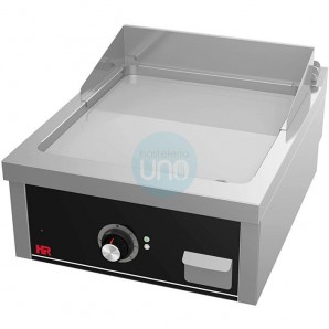 Frytop Eléctrico Trifásico Placa Cromo Duro 60x75 cm, Sobremesa, 1 Quemador, Fondo 75 cm, HR Fainca FTE7506SCR