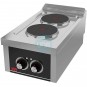 Cocina Eléctrica Sobremesa, 2 Placas, 40 cm Ancho, Fondo 75 cm, HR Fainca CE2P750S