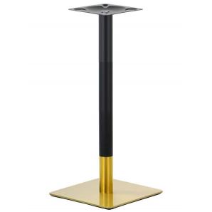2 Bases de mesa versalles new 110 cudo, alta, dorada y negra, 45 x 45 cms, altura 110 cms - 2 unidades