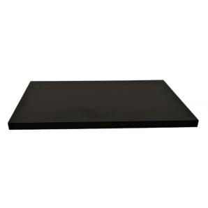 2 Tableros de melamina 30 mm, negro 10, 120 x 80 cms - 2 unidades
