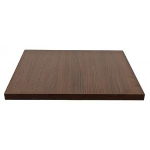 2 Tableros de melamina 30 mm, wengué, 60 x 60 cms - 2 unidades