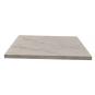 2 Tableros de melamina 30 mm, mármol carrara, 80 x 80 cms - 2 unidades